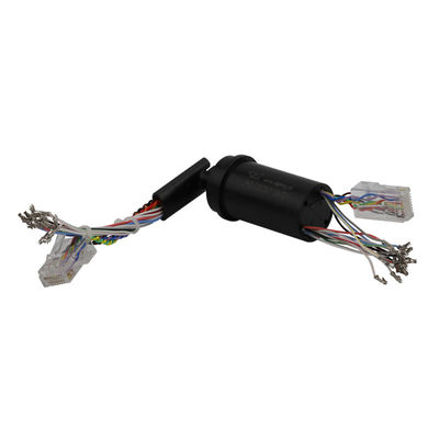 Ηλεκτρικό δαχτυλίδι μεταφοράς ρεύματος και σήματος Gigabit Ethernet Capsule