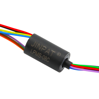 8-Wire Capsule Slip Ring 1A 48V για εφαρμογές 300 RPM