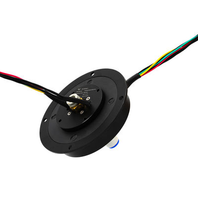 JINPAT Pancake Slip Ring με 10 κυκλώματα 5A ανά κυκλώμα και 220VDC/AC τάση για βιομηχανικές εφαρμογές