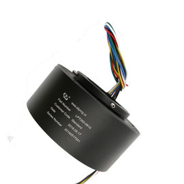 300rpm ταχύτητα μέσω τρυπών ολίσθησης δαχτυλιδιών τηλεχειρισμού πολύτιμων μετάλλων επαφών του υλικού