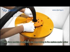 Κατασκευαστικά Μηχανήματα Δακτύλιοι Ολίσθησης Διάτρητοι IP65 36VDC